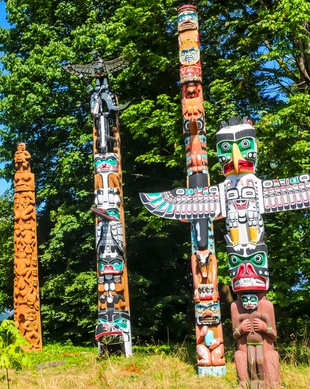 Stanley Park Totem Poles