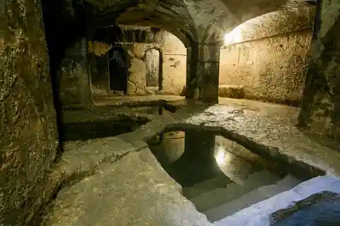 4. Bagno ebraico - Mikveh