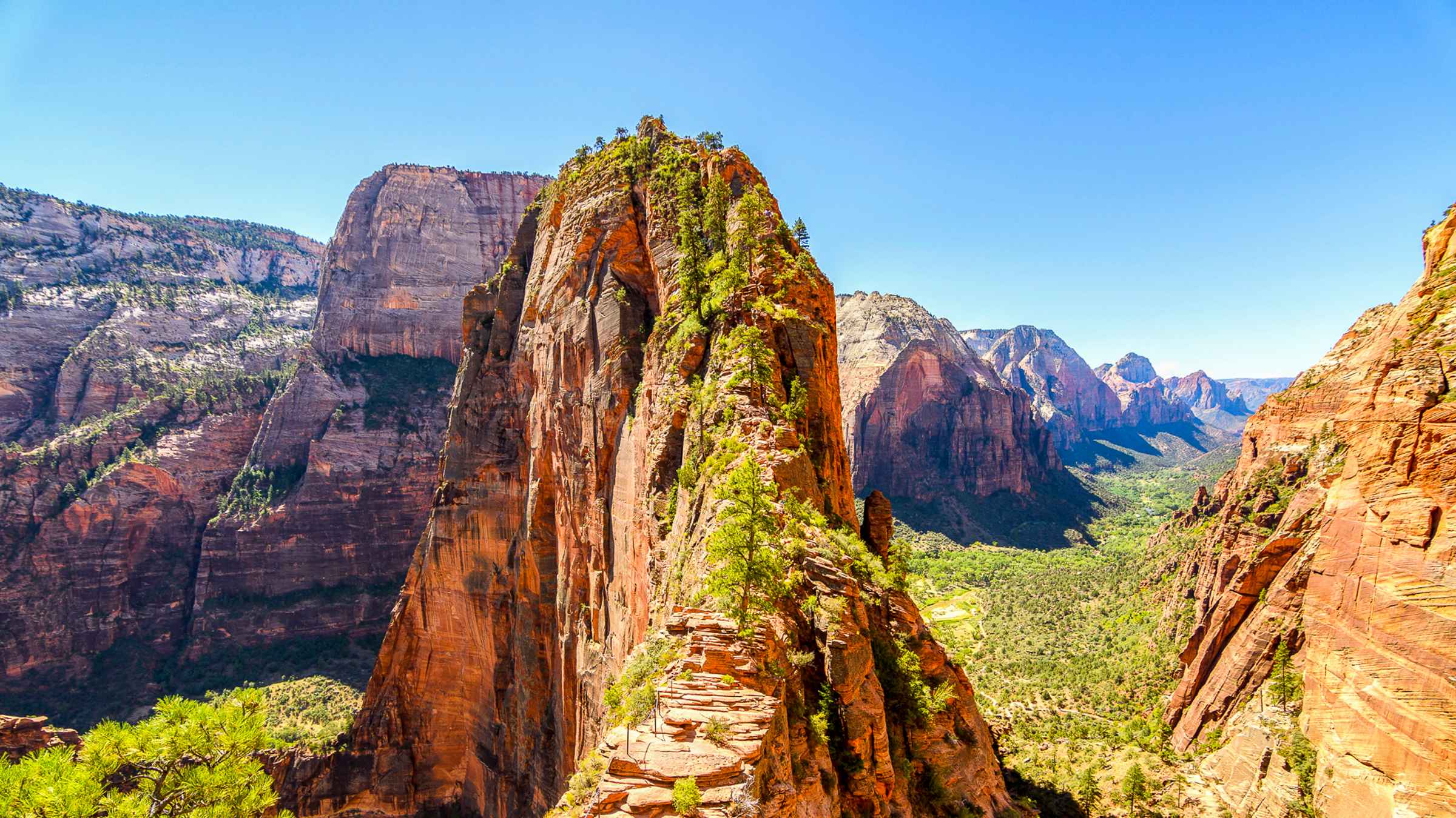 Zion National Park Photos Angels Landing : Zion National Park How Crowded Is It How Early Should