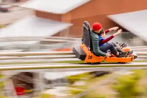 5. Rocky Top Mountain Coaster