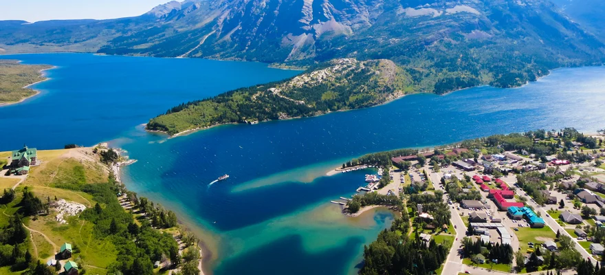 Waterton Lakes National Park of Canada