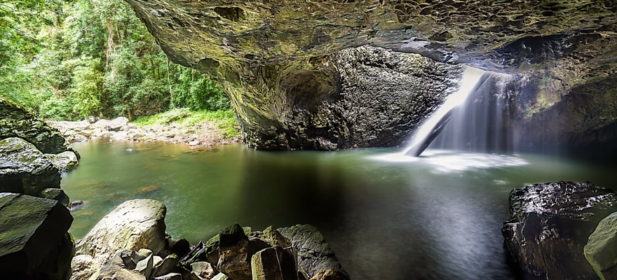 Natural Bridge, Springbrook National Park, Gold Coast - Book Tickets ...