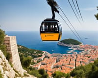 Kabelbaan van Dubrovnik in Dubrovnik