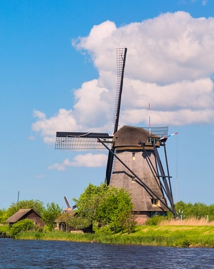 Vindmøller i Kinderdijk
