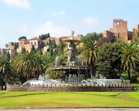 Alcazaba van Malaga in Málaga