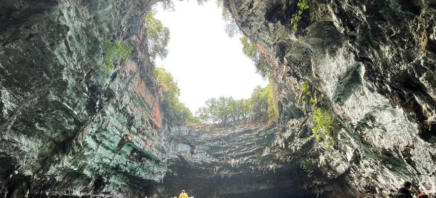 Melissani Cave