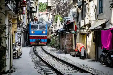 2. Hanoi Train Street