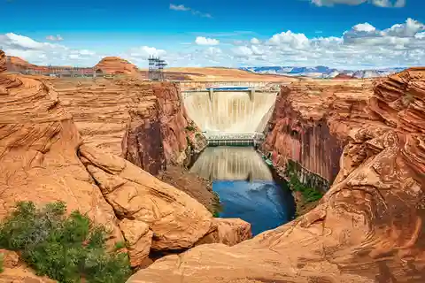 8. Mirador de la presa de Glen Canyon, Page