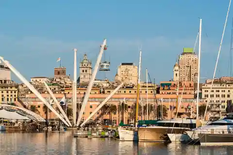 9. Porto Antico i Genua