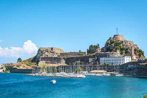 Old Fortress in Corfu, Greece