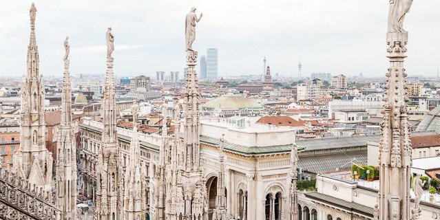 Terraço da Catedral de Milão