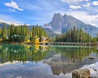 Emerald Lake, Brits-Columbia in Britse Eilanden