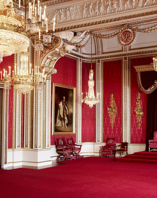 英国 バッキンガム宮殿 エリザベス女王 オーナメント ロイヤル