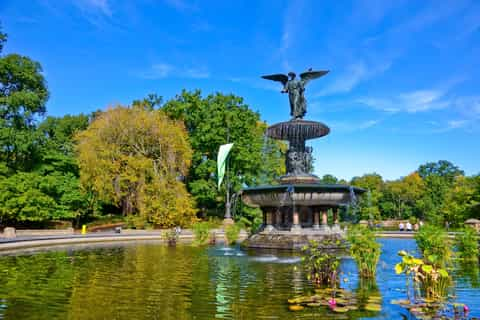 Central Park on X: The story of Bethesda Fountain and its