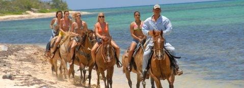 Horseback Beach Riding in the Grand Cayman