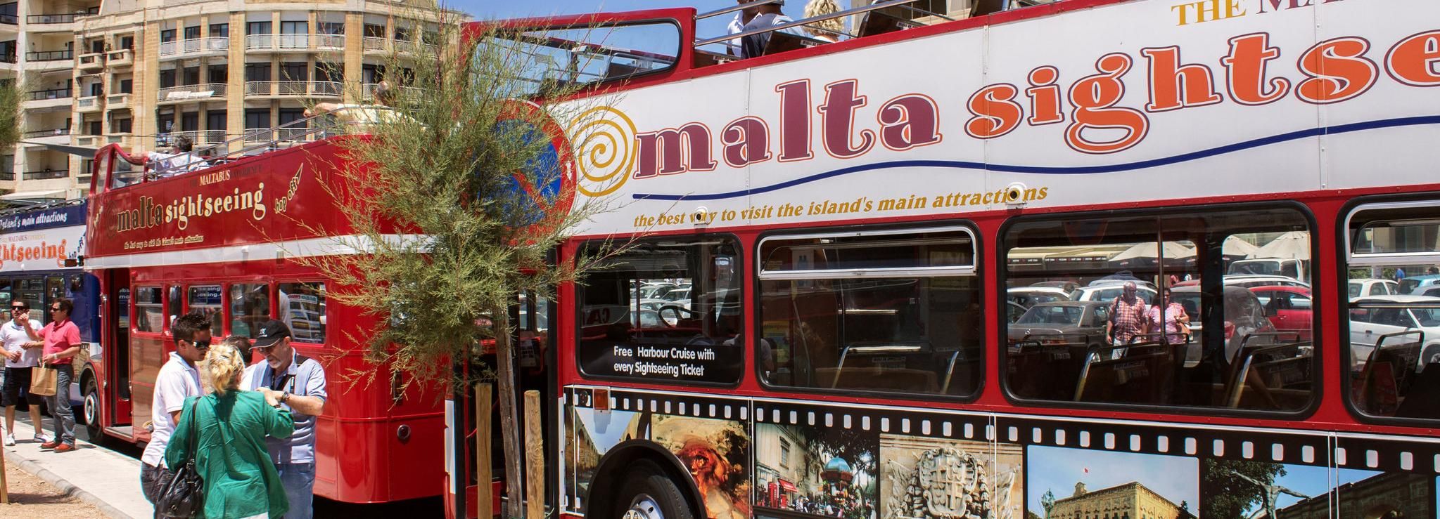 Malta: Hop-On-/Hop-Off-Bustour