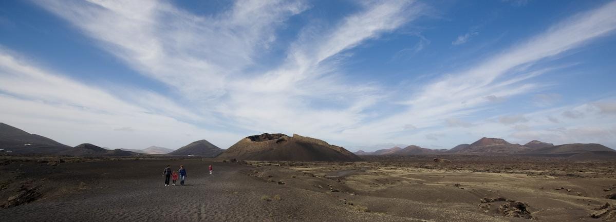 Lanzarote : randonnée de 4 h avec transferts à un volcan