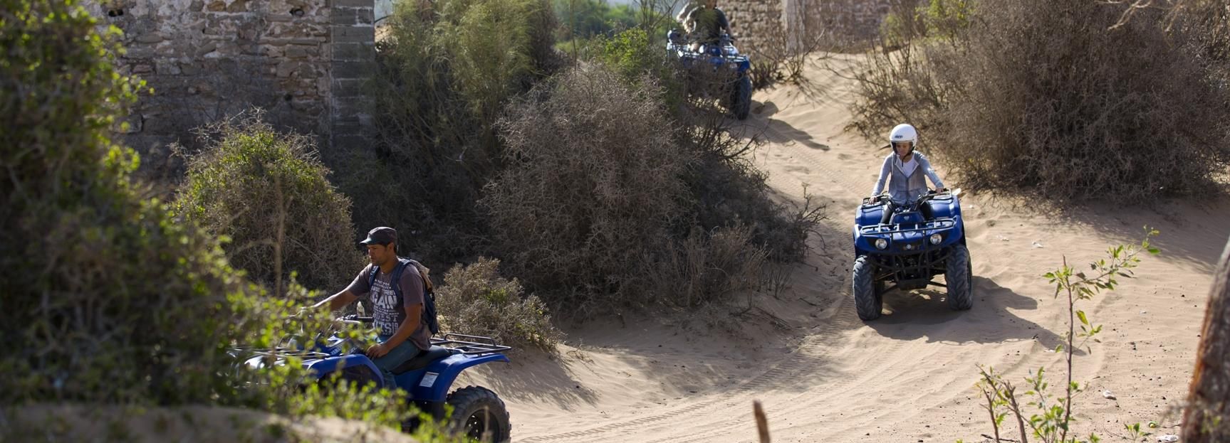Essaouira: Full-Day Quad Biking Adventure with Lunch
