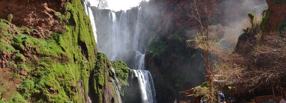 Cascate di Ouzoud: tour guidato da Marrakech e giro in barca