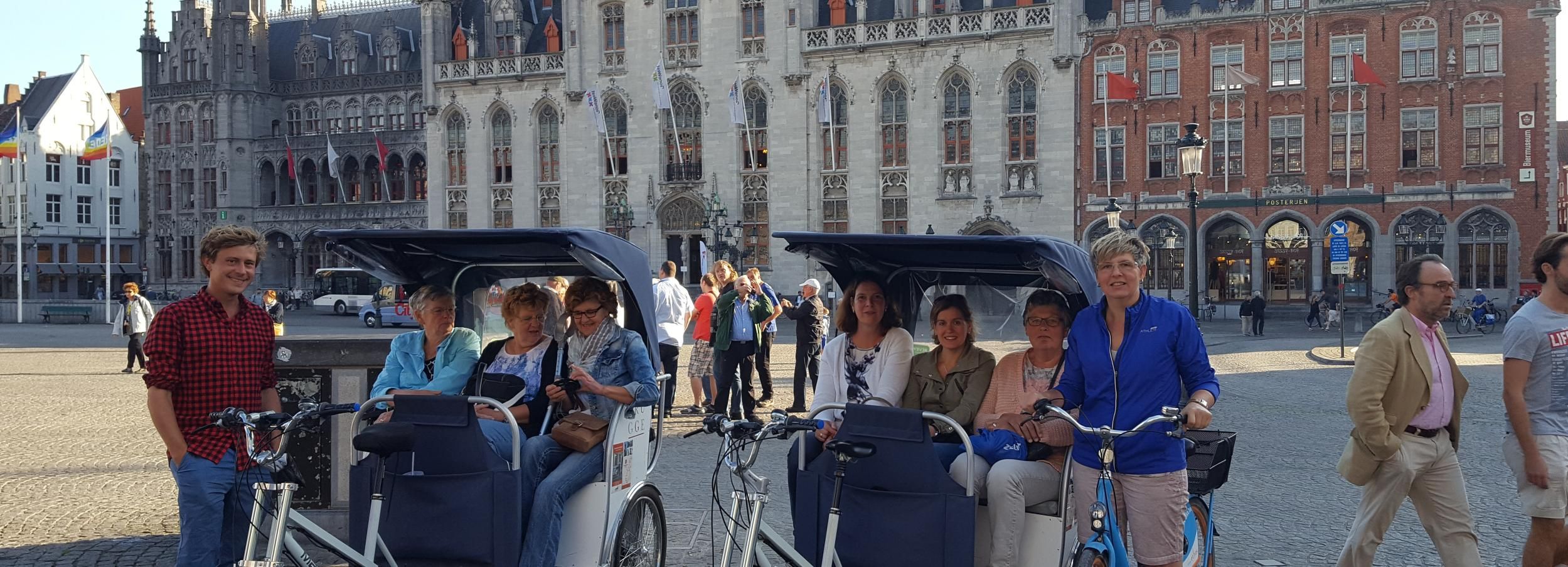 Bruges: tour guidato in risciò