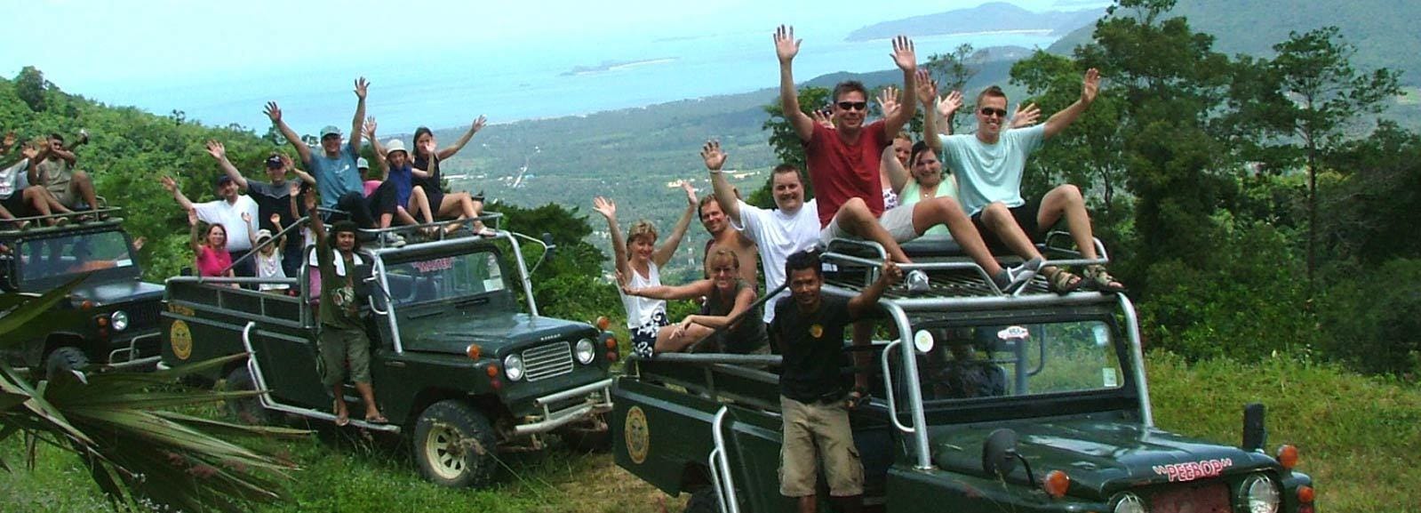 Samui: 7-Hour 4WD Wild Jungle Safari Tour Including Lunch