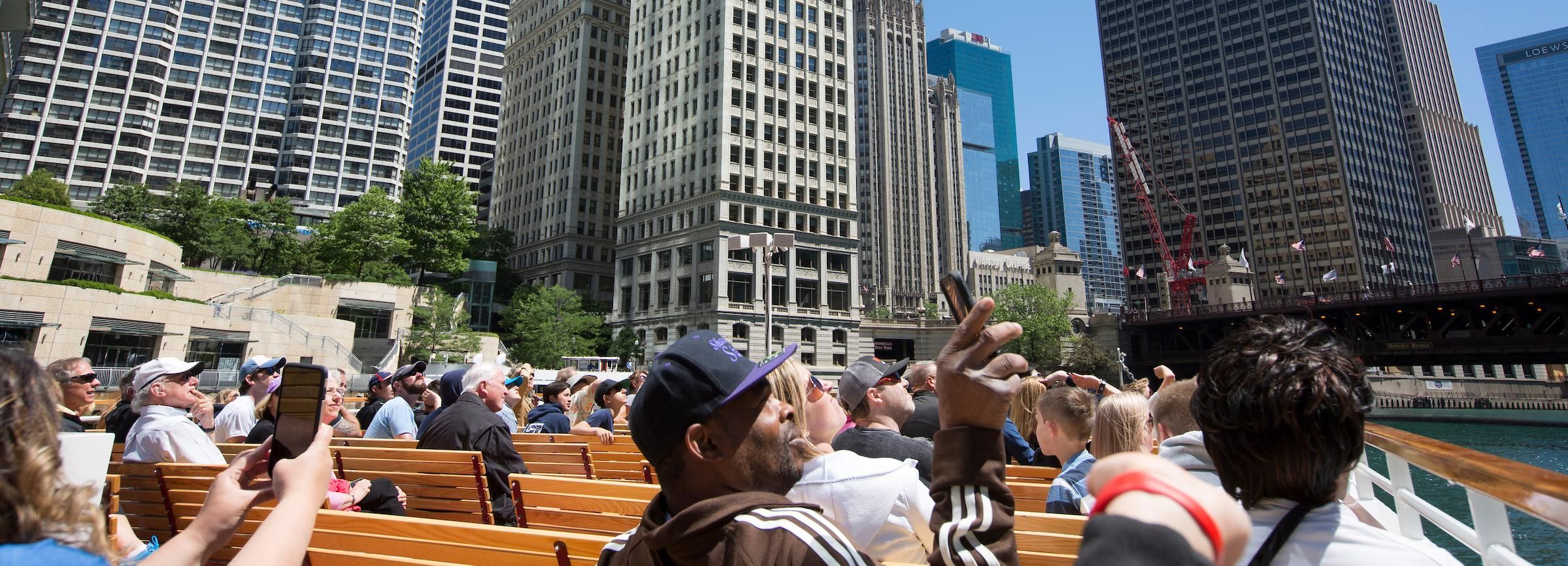 Chicago River: Architektur-Bootsfahrt - Ticket ohne Anstehen