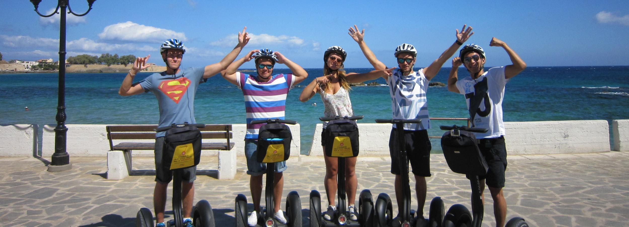 Chania: Old City & Harbor Combo Segway Tour