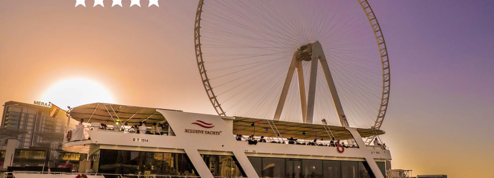 Dubaï : dîner-croisière au crépuscule, boissons à volonté
