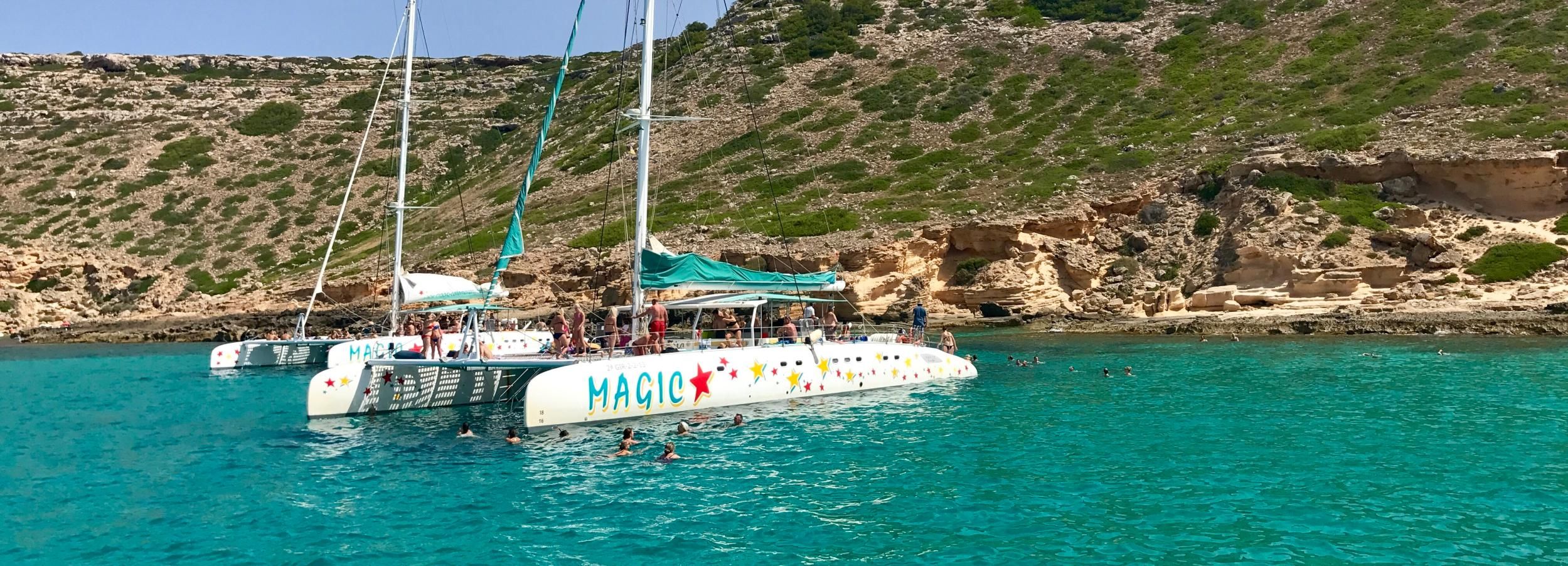 From Palma de Mallorca: 5-Hour Catamaran Cruise