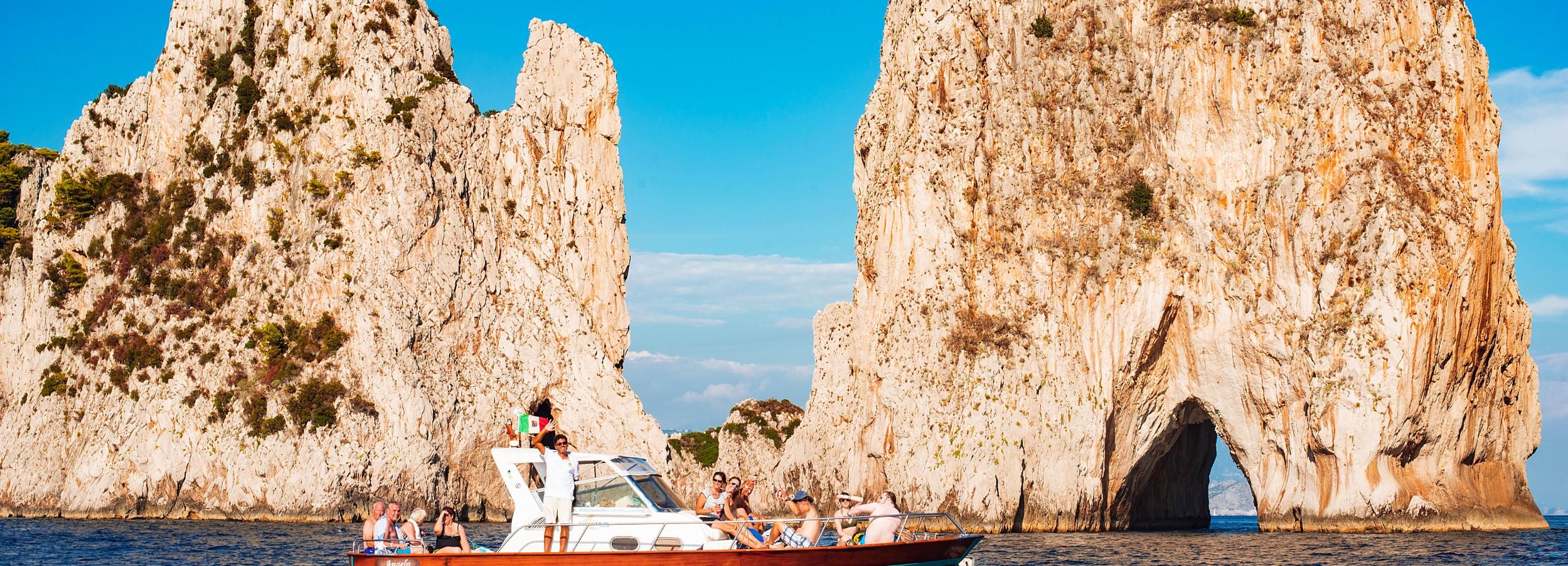 From Amalfi: Small Group Boat Excursion to Capri Island