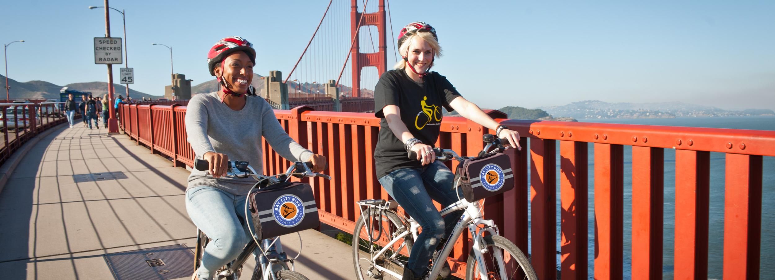 San Francisco: Golden Gate Bridge-Radtour & Alcatraz-Ticket