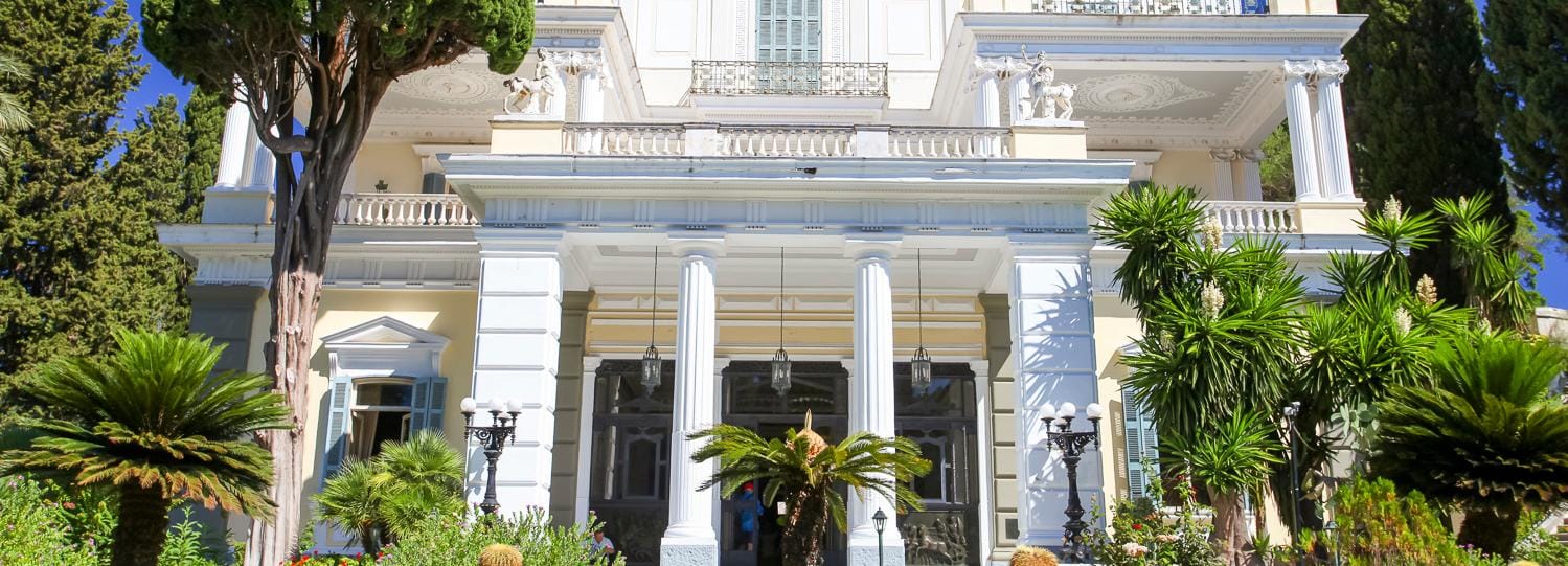 Achilleion, Kanoni e centro storico di Corfù: tour privato