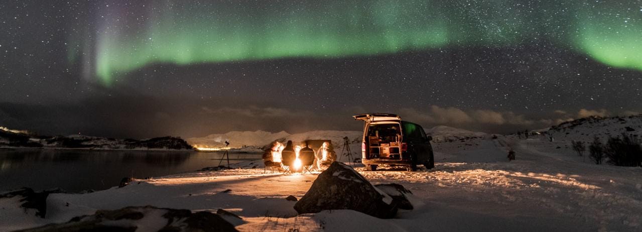 Tromsø: 4x4 Small Group Northern Lights Photography Tour