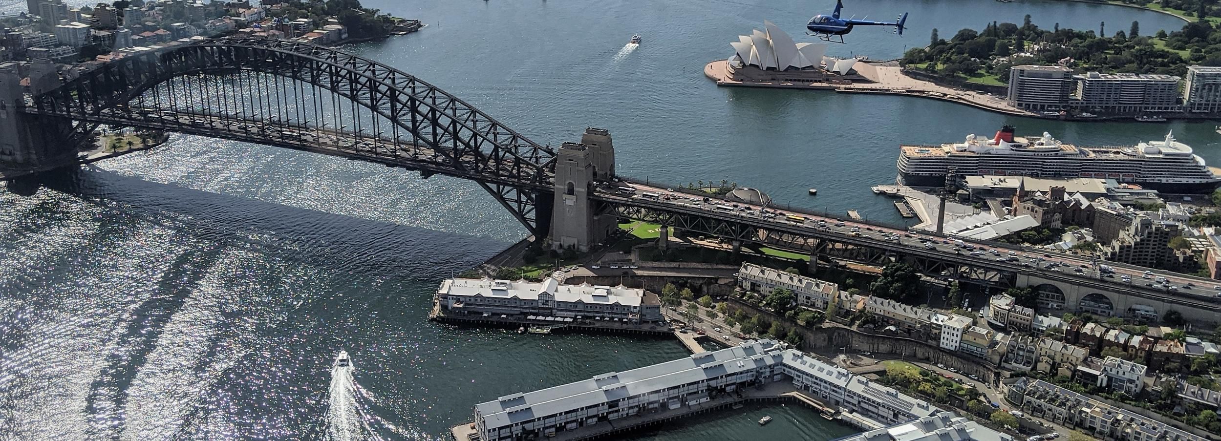 Sydney Harbour: 20-Minute Coast & Skyline Helicopter flight