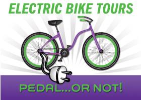 Pedal... or Not Electric Bicycle Tours