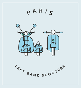 Left Bank Scooters - Vespa tours