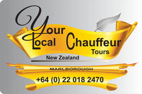 YOUR LOCAL CHAUFFEUR - MARLBOROUGH TOURS