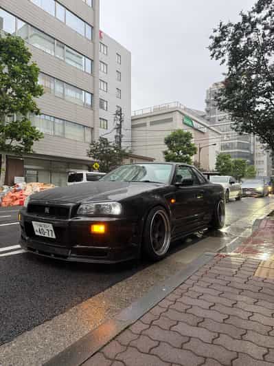 R34 GTR Over 400 hp】Tokyo: Private Daikoku Tour in R34 GTR