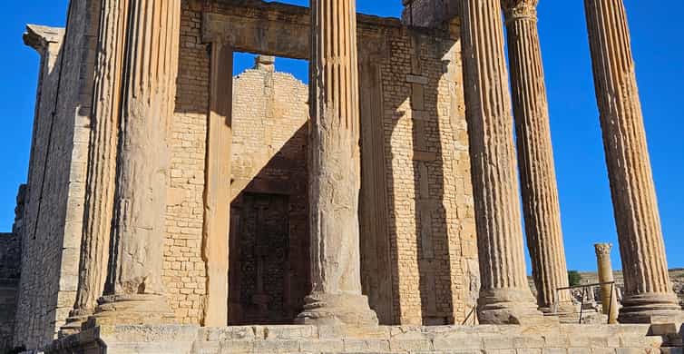 Tunis/Hammamet: Dougga, Bulla Regia via Testour Private Tour