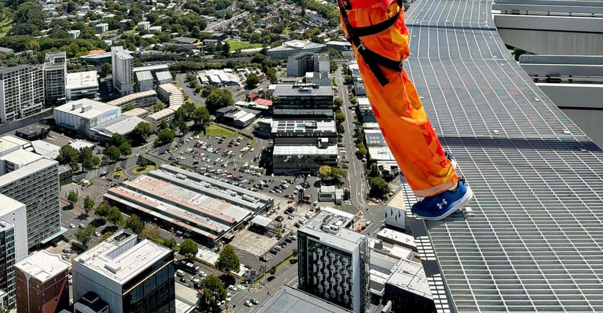 High Edgewalk Auckland: Sky Tower SkyWalk - 192m High Edge Walk | GetYourGuide