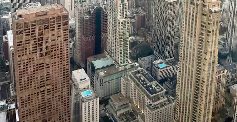 Chicago, billet pour siroter et voir la terrasse d'observation 360 Chicago - Hizvo