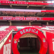 SL Benfica Scarf - 25141-VERMELHO - Força Portugal