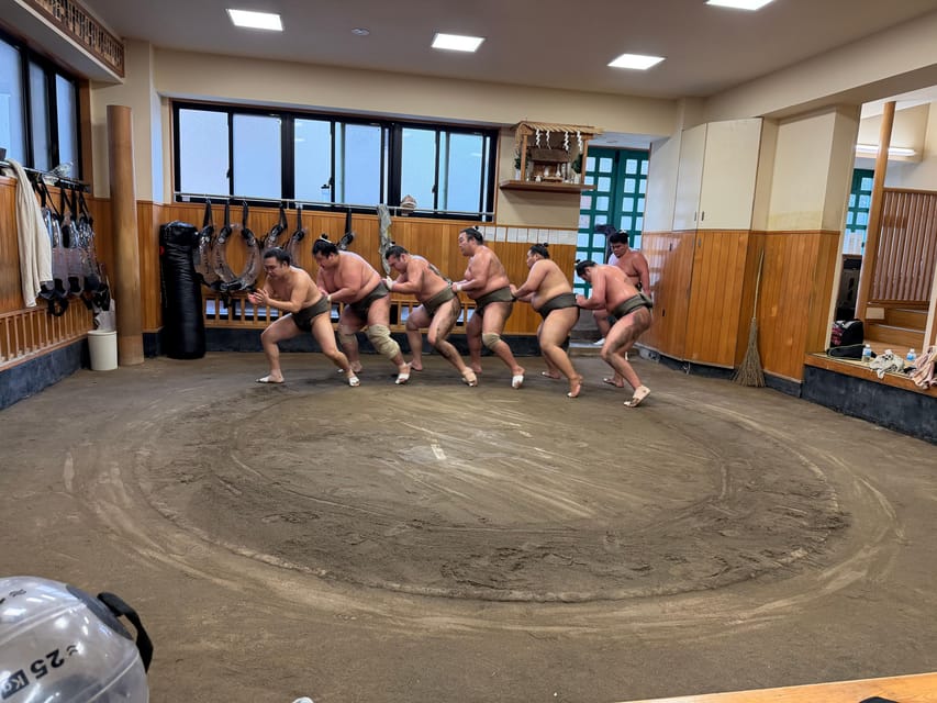 Tokyo: Sumo Morning Practice Viewing Tour at a Real Stable