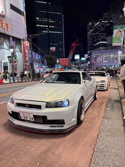 R34 GTR Over 400 hp】Tokyo: Private Daikoku Tour in R34 GTR