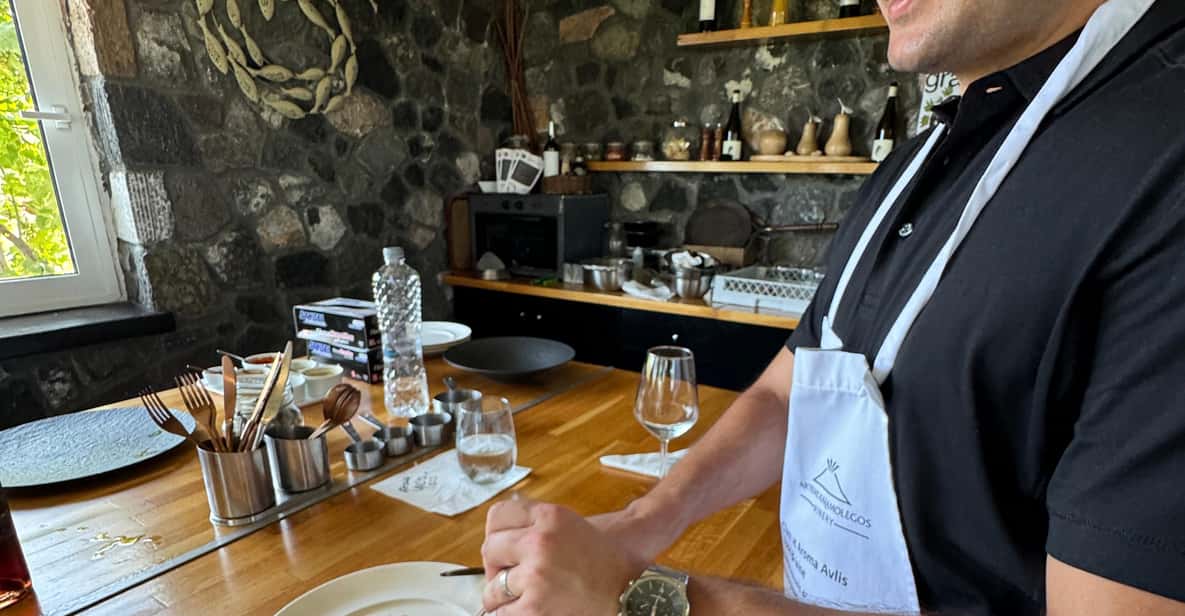 Santorini Cooking Class with Wine Tasting & Lunch | GetYourGuide
