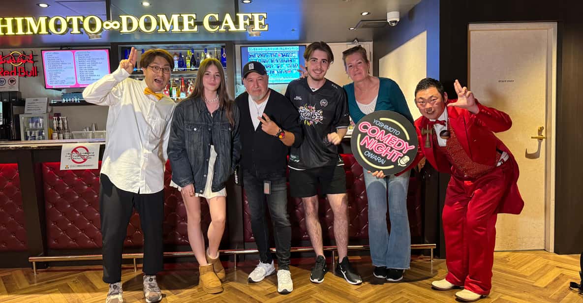 Owarai Tokyo: Yoshimoto Japanese Comedy “OWARAI” Show Ticket | GetYourGuide