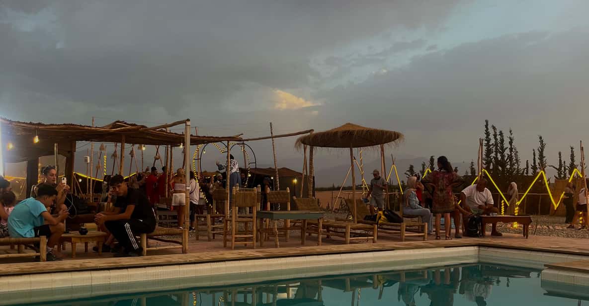 Marrakech: Agafay Desert Sunset, Camel Ride, and Dinner Show