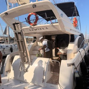 Barcelona Private Motor Yacht Charter With Drinks Food T147459 — photo 7
