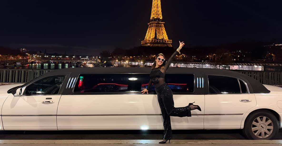 Tour durch Paris mit der Limousine bei Tag und Nacht. - Hizvo