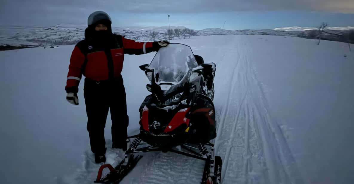 De Alta, Northern Lights Night Adventure By Snowmobile - Hizvo